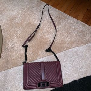 Rebecca Minkoff Small Chevron Leather crossbody